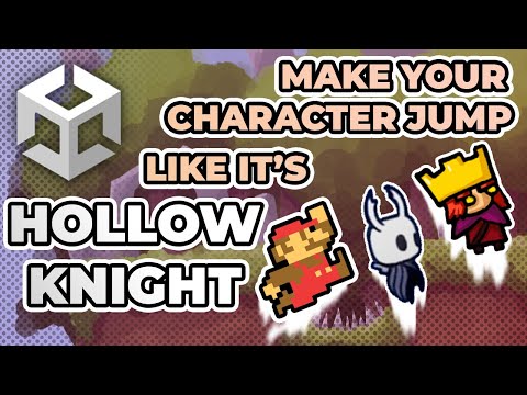 Unity Tutorial: Variable Height Jump - platforming like Celeste and Hollow Knight