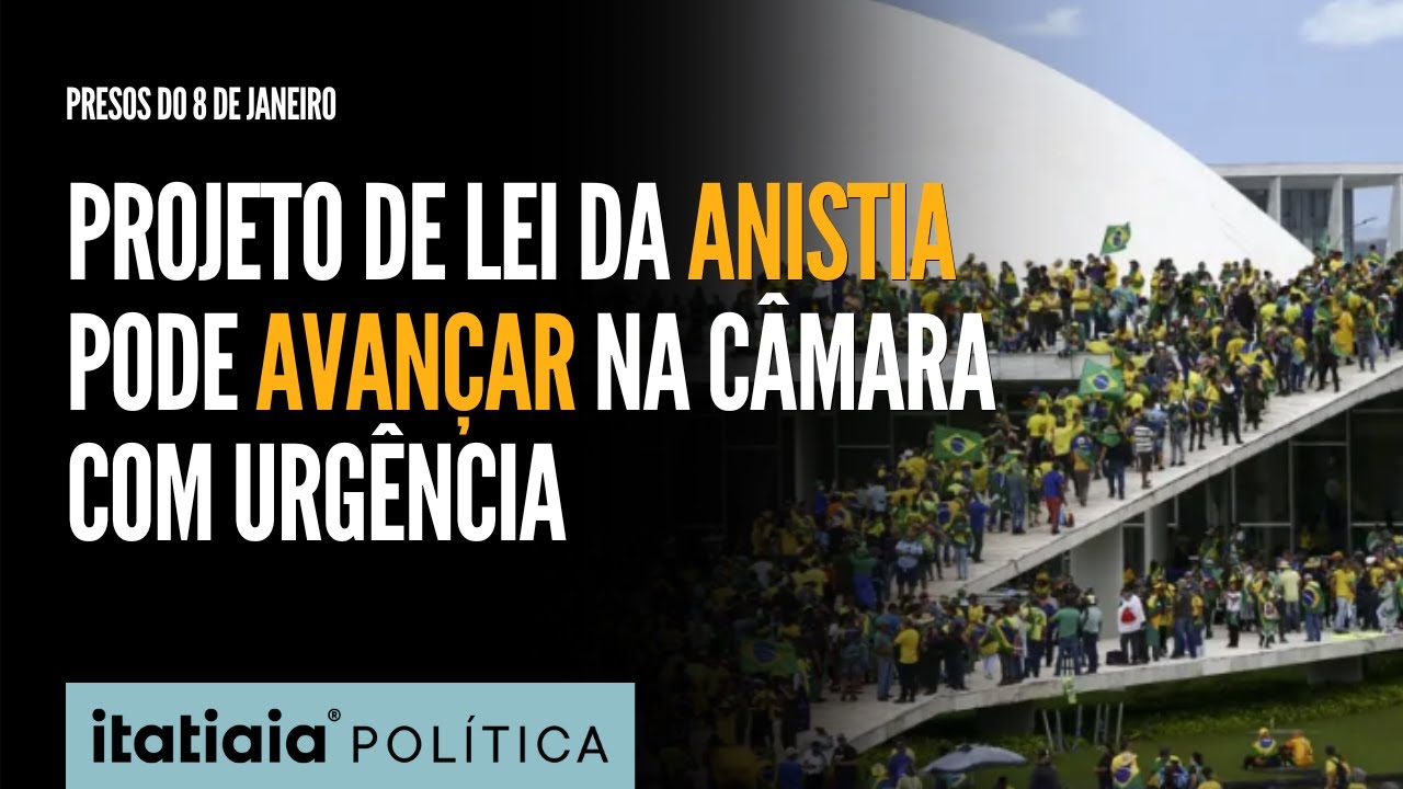 PROJETO DE LEI DA ANISTIA DEVE AVANÇAR NA CÂMARA MAS ENCONTRA FORTE RESISTÊNCIA