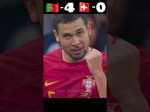Portugal Vs Switzerland 2022 Fifa World Cup Round of 16 Highlights #YouTube #shorts #football