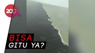 Download lagu Heboh Fenomena Air Laut di Suramadu 'Terbelah' Jadi 2 Warna mp3