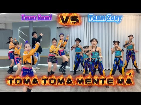 TEAM RUMI OR TEAM ZOEY? | Trend TOMA TOMA MENTE MAD - BABY WARRIORS