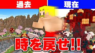 時間を巻き戻せ！？キノコ化していく村の謎【マイクラ】