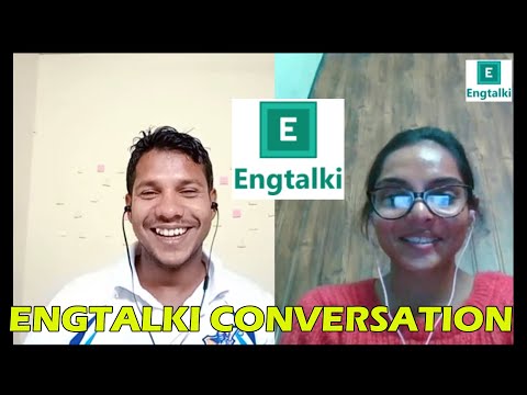 Engtalki Conversation|#Hansikamam|Online English Speaking Practice|Clapingo conversation#engtalki