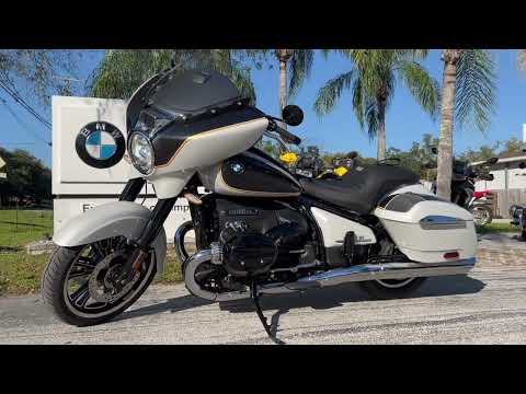 2023 BMW R 18 B Option 719 Mineral White Metallic at Euro Cycles of Tampa Bay Florida