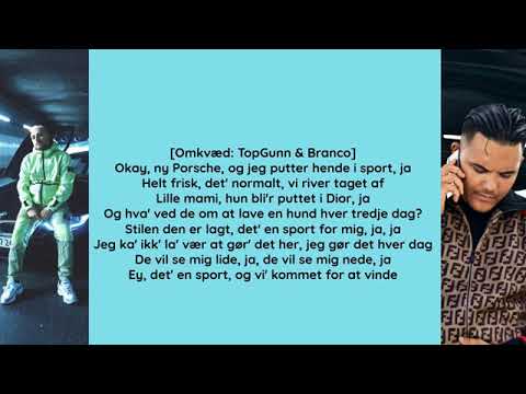 Topgunn - SPORT ft. Branco (lyrics)