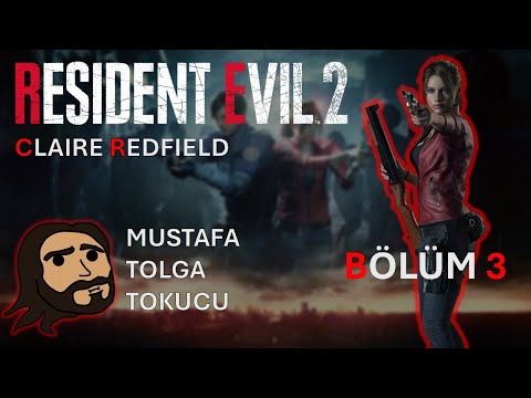 Noluyo Yani Öyle JumpScare Yapınca? | Resident Evil 2 | Bölüm 3 | [Claire Redfield 2nd Run]