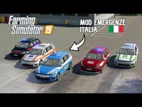 FARMING SIMULATOR 19 EMERGENCY #1 || L'AUTOPARCO DEI MEZZI || YOUTUBETECNOLOGY