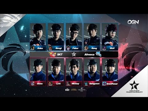 SKT vs AFS Game 1 Highlights - SK TELECOM T1 vs AFREECA FREECS - LCK Week 6 - SPRING 2016