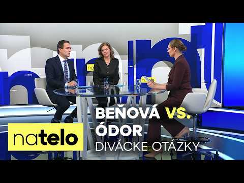 Divácke otázky - Monika Beňová (Smer) vs Ľudovít Ódor (PS) | Na telo
