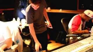 Justin Bieber In Studio Making Thought Of You