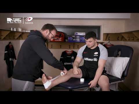 Tiger Tapes Rugby Taping Techniques | Mild Lateral Ligament Sprain to the Ankle