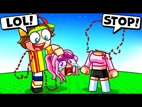 Stealing My CRUSH'S Body Parts in Roblox...