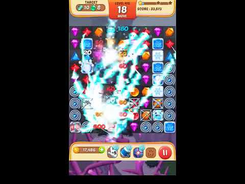Jewel Match King Level 415 - Walkthrough ( No Booster )