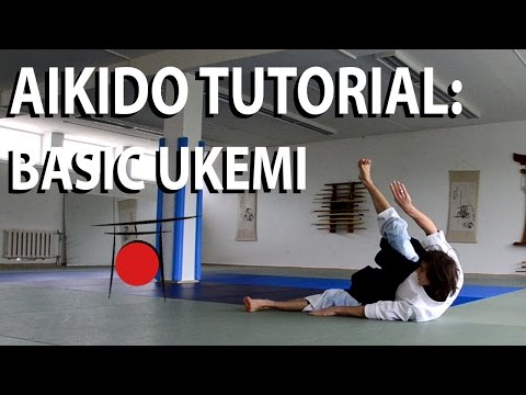 Aikido Ukemi Tutorial / Basic Ukemi / Ground Roll Stand Up