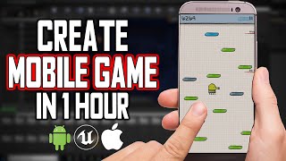How to make mobile game in Unreal Engine, Doodle Jump tutorial for beginners
