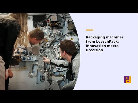 Packaging machines from LoeschPack: Efficient packaging solutions for chocolate and confectionery