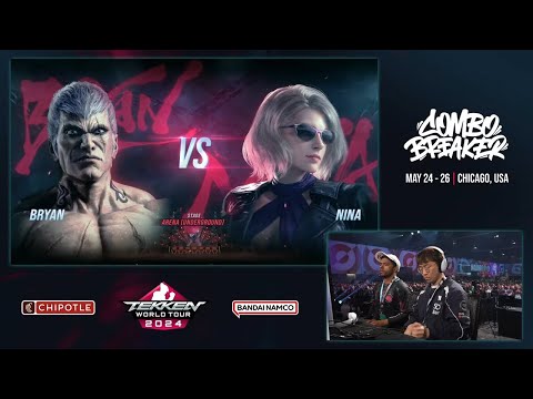 DRX Knee (Bryan) vs RB Arslan Ash (Nina) TEKKEN 8 | Losers Quarterfinal COMBO BREAKER 2024 TWT 2024