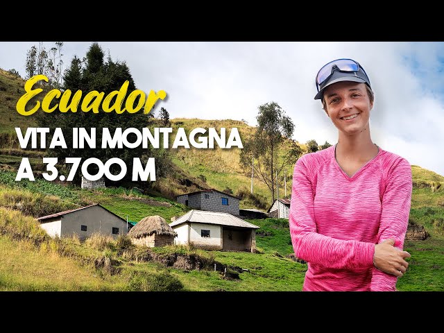 La vera vita di montagna a 3700 m - Villaggio di montagna nelle Ande