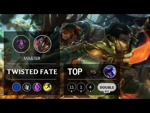 Twisted Fate Top vs Ryze - EUW Master Patch 9.24