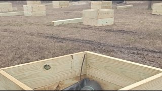 Building a 30x60 Wedding Pergula