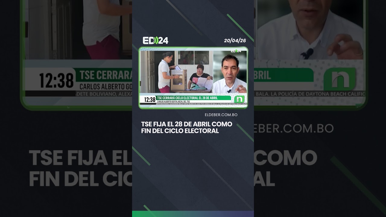 The Supreme Electoral Tribunal (TSE) has set April 28 as the date on which the electoral cycle wi...