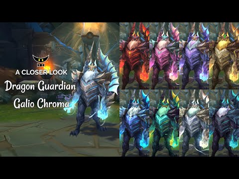 Dragon Guardian Galio Chromas