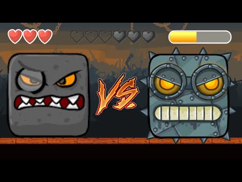 Red Ball 4 - Black Boss vs Factory Boss - All Levels - Speedrunning Gameplay - Gameplay Volume 1,3