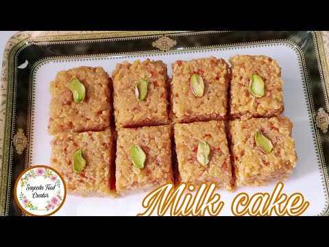Milk Cake Recipe | kalakand Recipe by sayeeda food creator....@sayeeda food creator