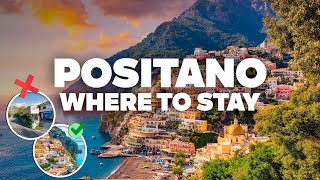 WHERE TO STAY IN POSITANO! Best Areas and Budget Hotels!