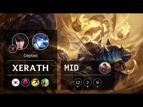 Xerath Mid vs Jayce - KR Grandmaster Patch 9.24