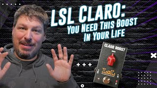 Video thumbnail for Unboxing the LSL Claro Boost: This Boost Pedal Every Guitarist Needs by Palen Music Center