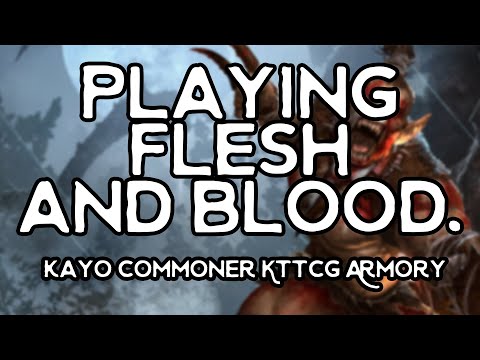 Flesh and Blood Gameplay - Commoner Blitz with Kayo