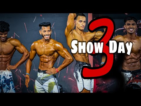 Ep.18 | 4Th 🏅| Men’s Physique | Show Day 3 | ICN Goa 2025 | Pranav Pujari 