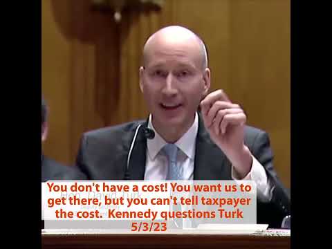 Q: You Don't Have A Cost! You Want Us To Get There, But You Can't Tell Taxpayers The Cost