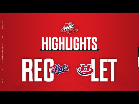 Regina Pats at Lethbridge Hurricanes 12\15 | WHL Highlights 2023-24
