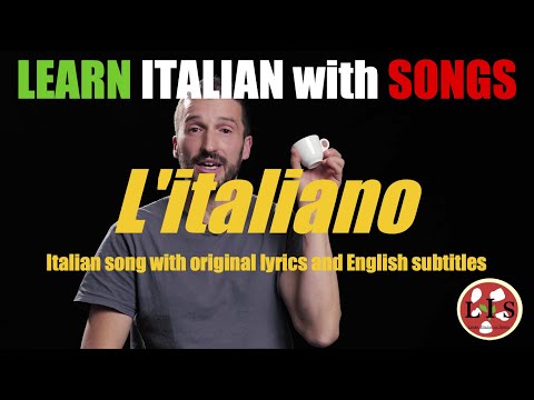 Italian Song "L'italiano" with lyrics, English translation and explanations
