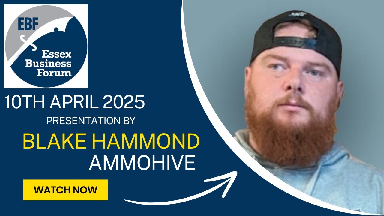 10/04/2025 - Business Networking Meeting - Blake Hammond - Ammohive - 10 Minute Presentation