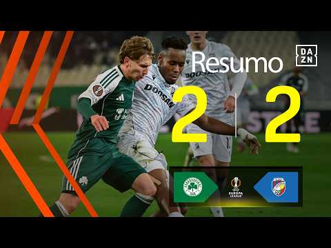 Panathinaikos 2-2 Viktoria Plzeň (EL 2025/26)