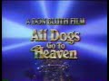 All Dogs Go To Heaven Commercial 1989