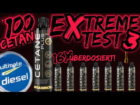 ARAL ULTIMATE DIESEL+ MANNOL CETAN PLUS-Extrem Test🔥16x Überdosiert! Alles geht schief-Motorschaden?