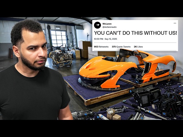 Building A $2,500,000 Mclaren P1 From Scratch In 7 Days – Tavarish
