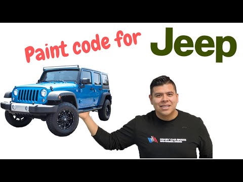 How To Find Your JEEP PAINT CODE | Painted Auto Body...