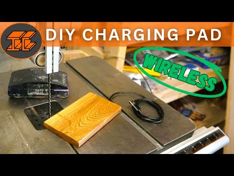 Make A DIY Wood Wireless Phone Charging Pad