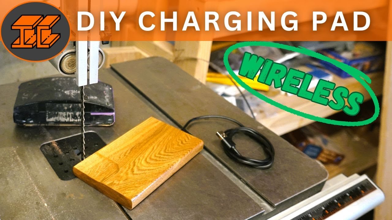 How to Build a Walnut Wireless Charging Station for Your iPhone