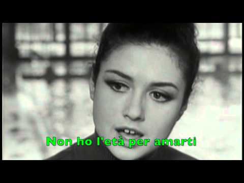 Non ho l'età with Italian lyrics