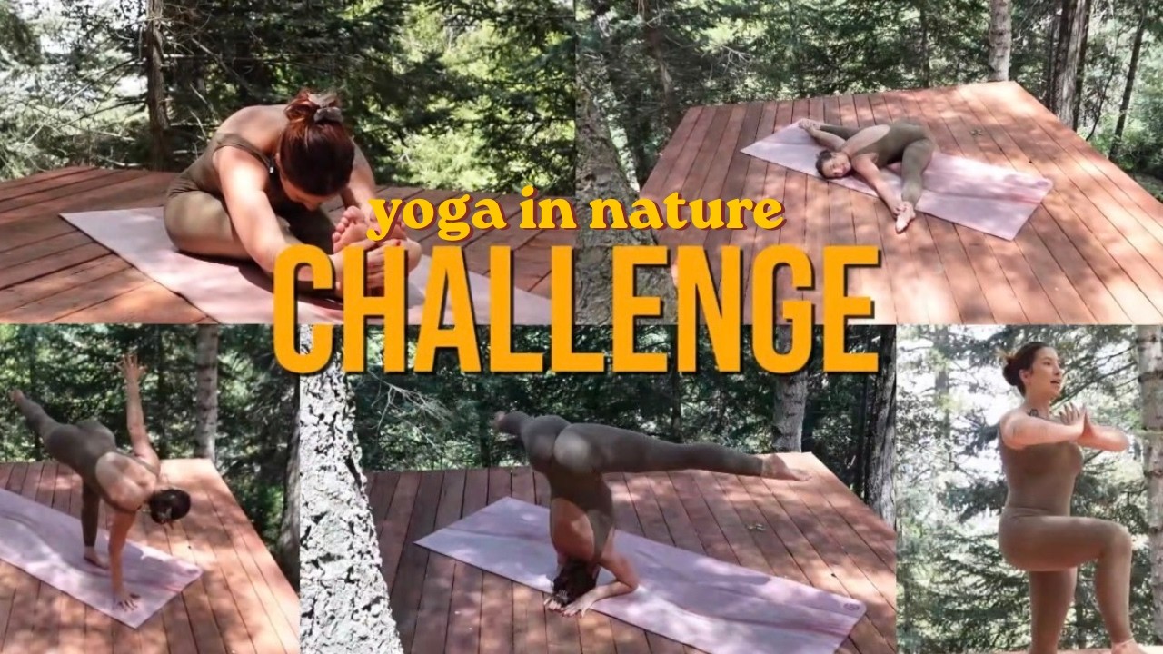 NEW 30 DAY YOGA IN NATURE CHALLENGE DROPS JUNE 1ST 😍
