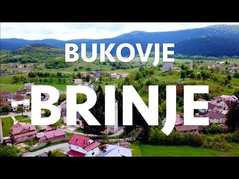 BRINJE BUKOVJE 🇭🇷 CROATIA Drone 4K || Hrvatska