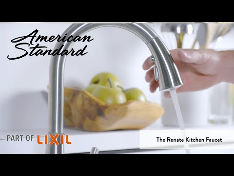 Renate Single-Handle Pull-Down Dual Spray Kitchen Faucet 1.5 gpm/5.7 Lpm // POLISHED CHROME // YouTube Video