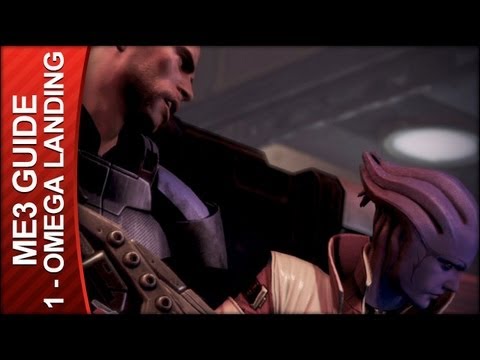 Mass Effect 3: Omega DLC Walkthrough Part 1 - Landing on Omega
