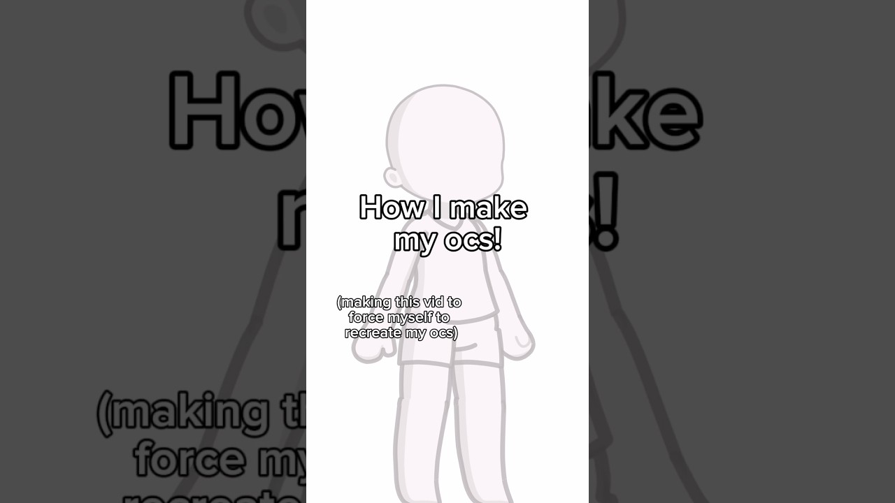 How I Create My Ocs || #gacha #gachalife2 #oc #animation #gachacommunity